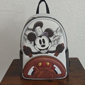 Loungefly Disney Steamboat Willie Mini Backpack